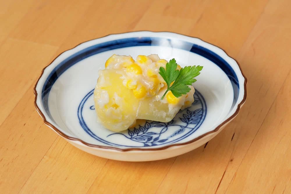 じゃがいもとコーンのクリーム煮