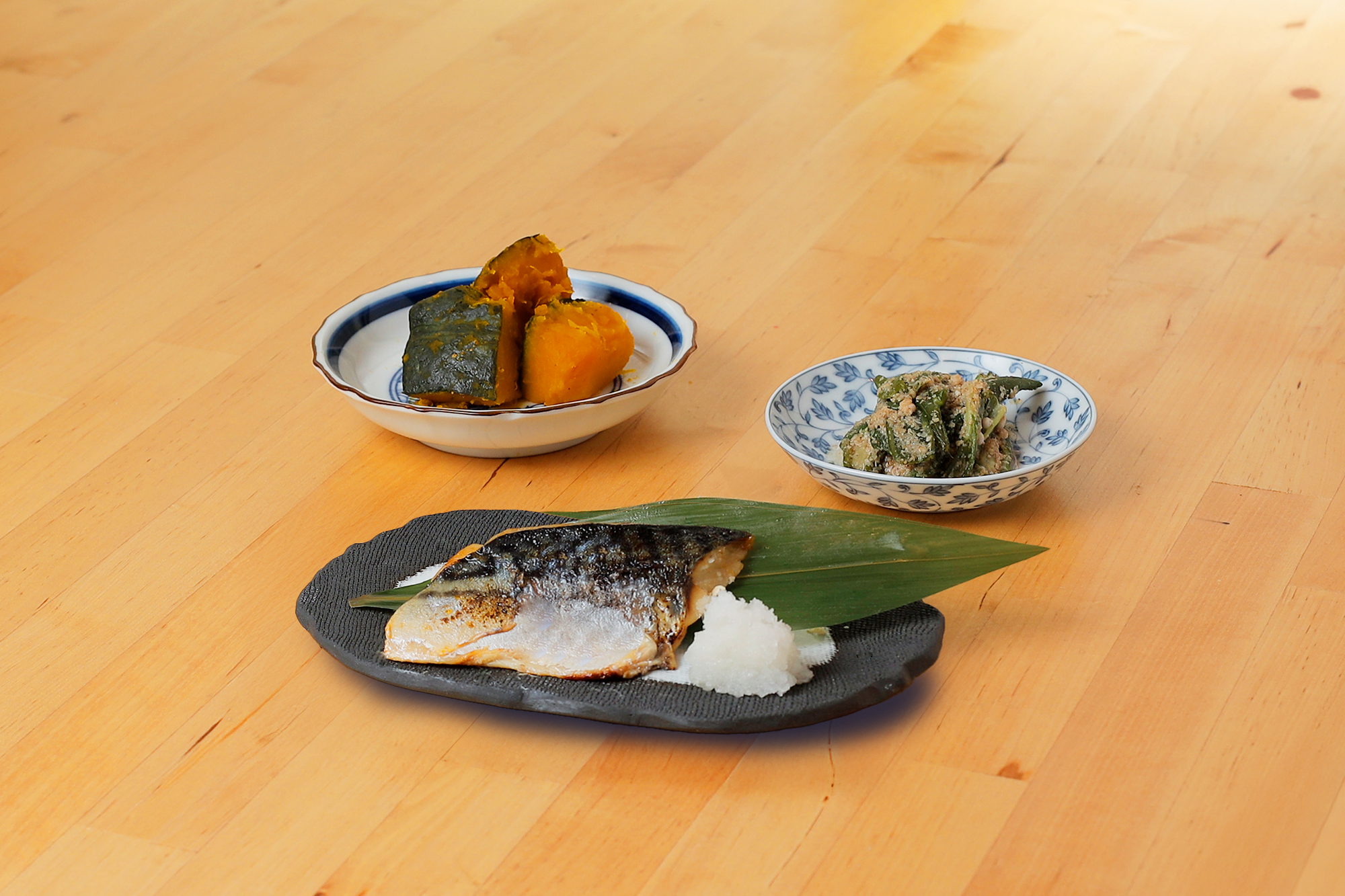 さばの塩焼き献立