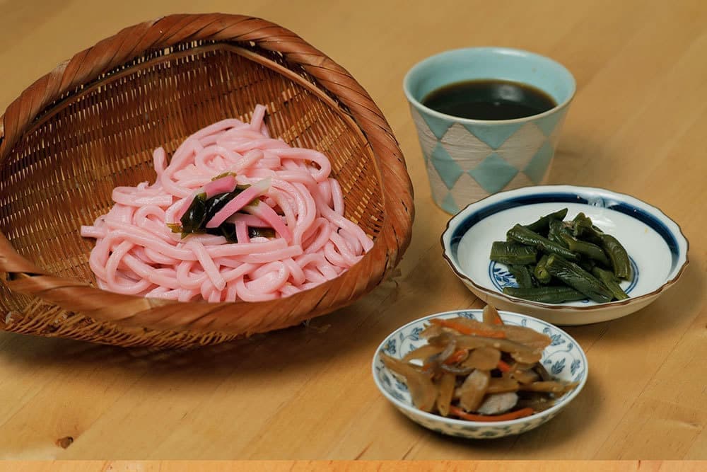 梅うどん献立