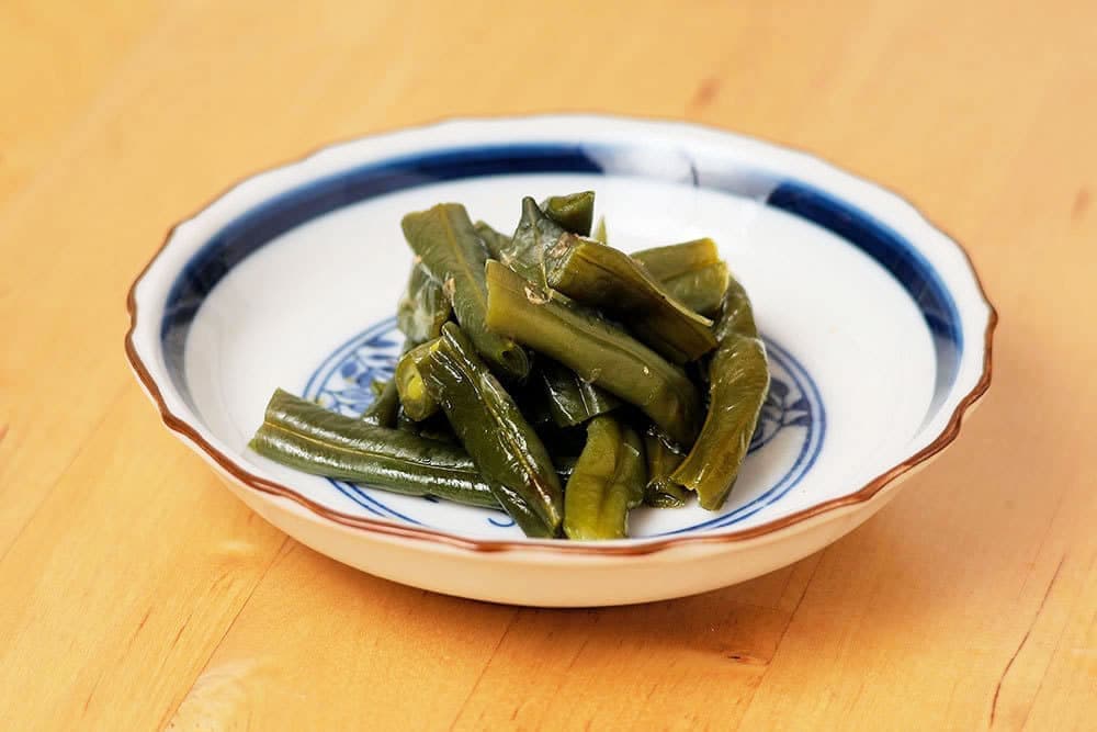 いんげんのおかか和え