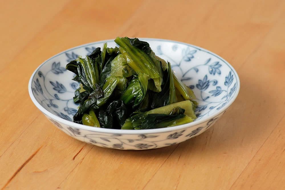 チンゲン菜のおひたし